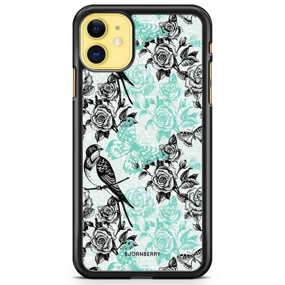 iPhone 11 Case - Birds & Roses