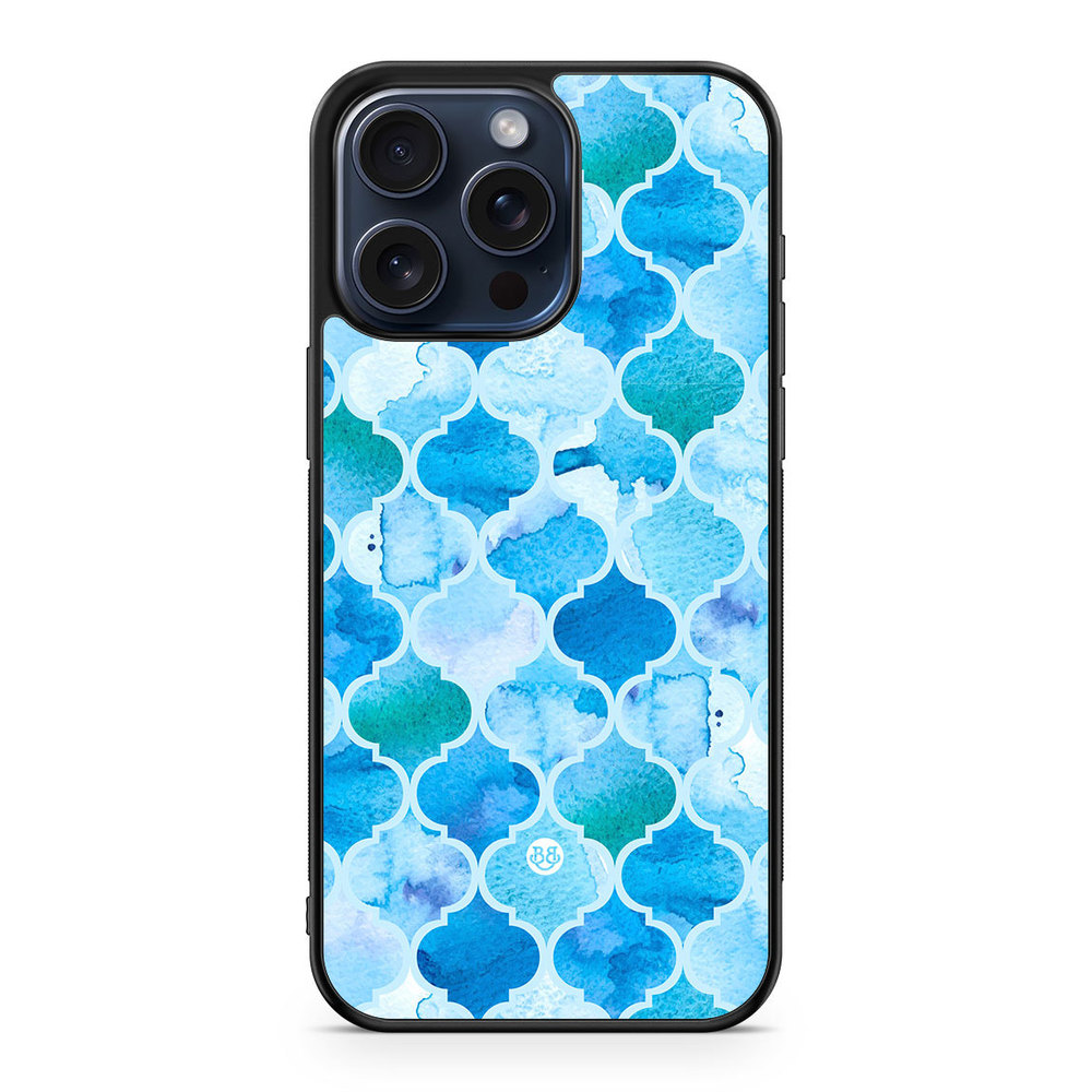 iPhone 15 Pro Max Case - Watercolor Moroccan