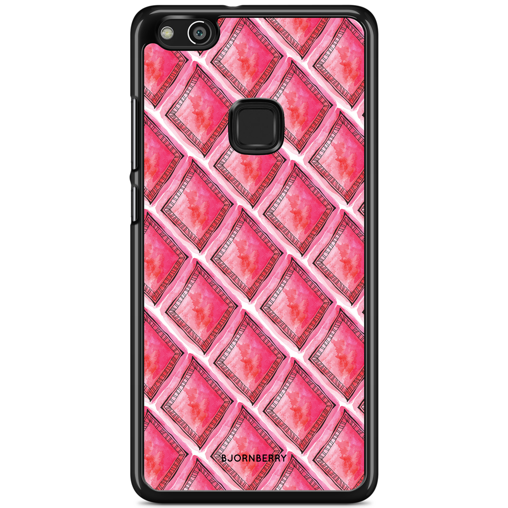 Huawei P10 Lite Case - Red Rhombus