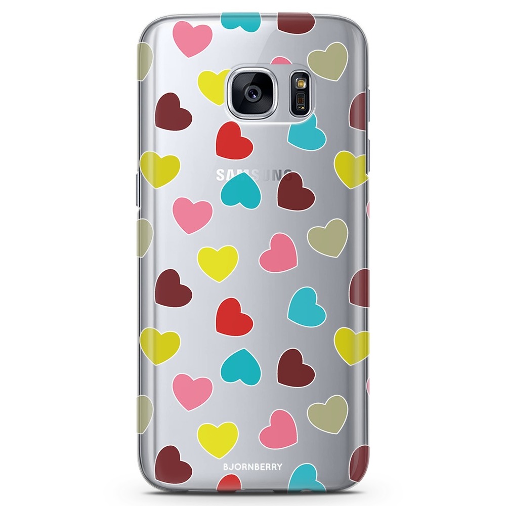 Samsung Galaxy S7 TPU Case - Hearts
