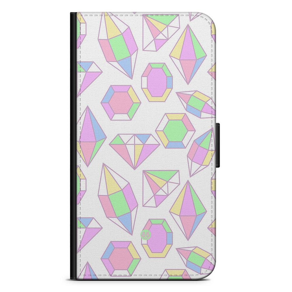Motorola Moto E40 Wallet Case - Diamonds