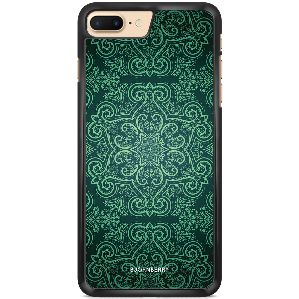 iPhone 7 Plus Case - Green Retro Pattern