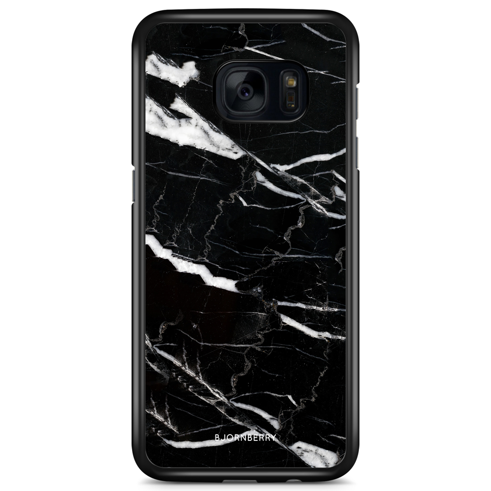 Samsung Galaxy S7 Case - Black Marble