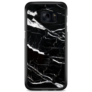 Samsung Galaxy S7 Case - Black Marble