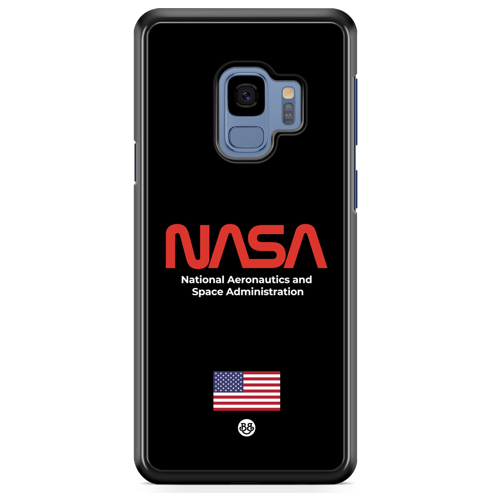 Samsung Galaxy S9 Case - NASA Worm Black