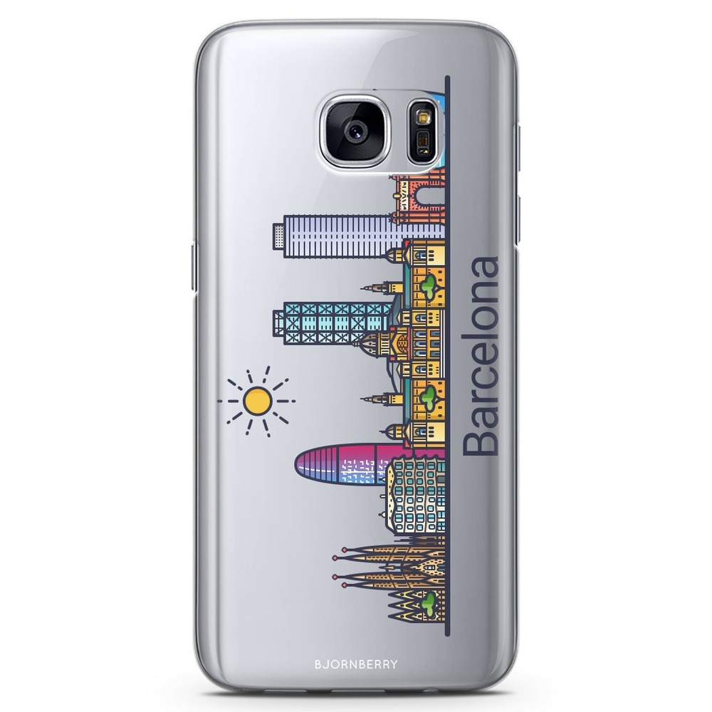 Samsung Galaxy S7 TPU Case - Barcelona
