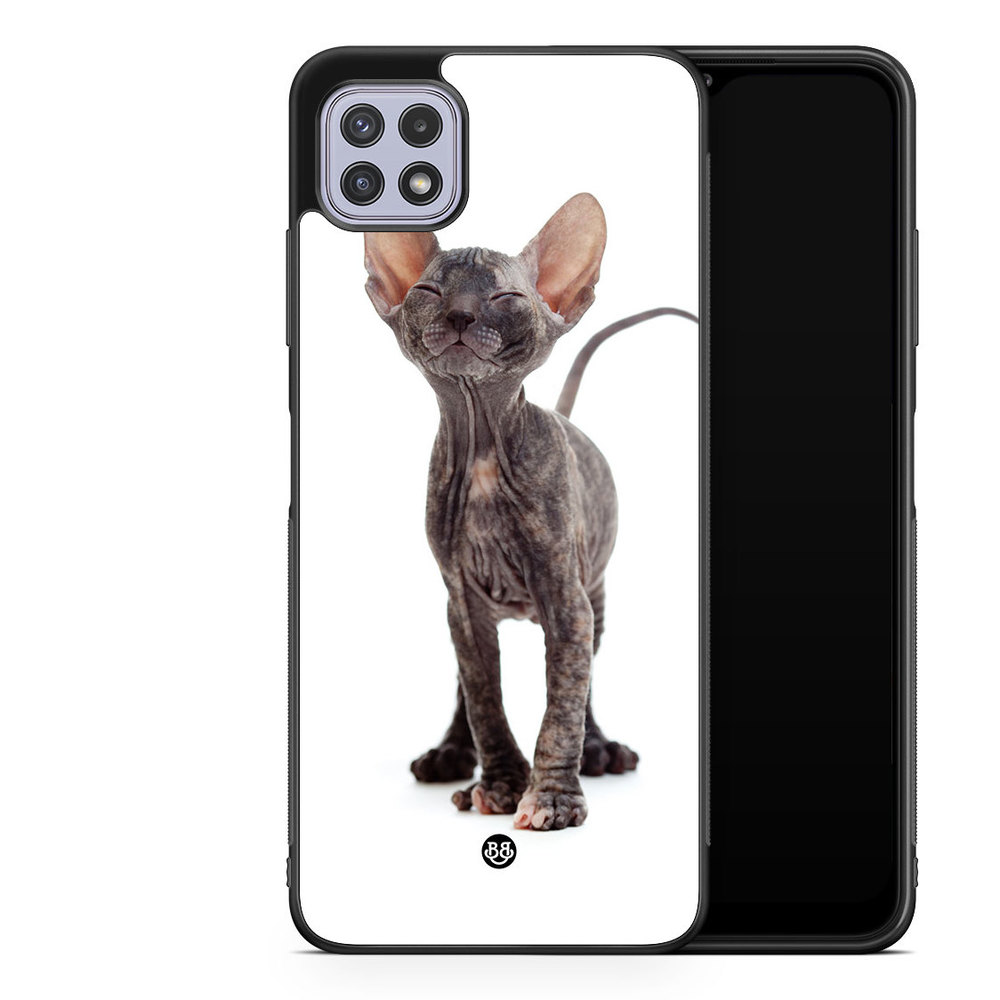 Samsung Galaxy A22 4G Case - Hairless Cat