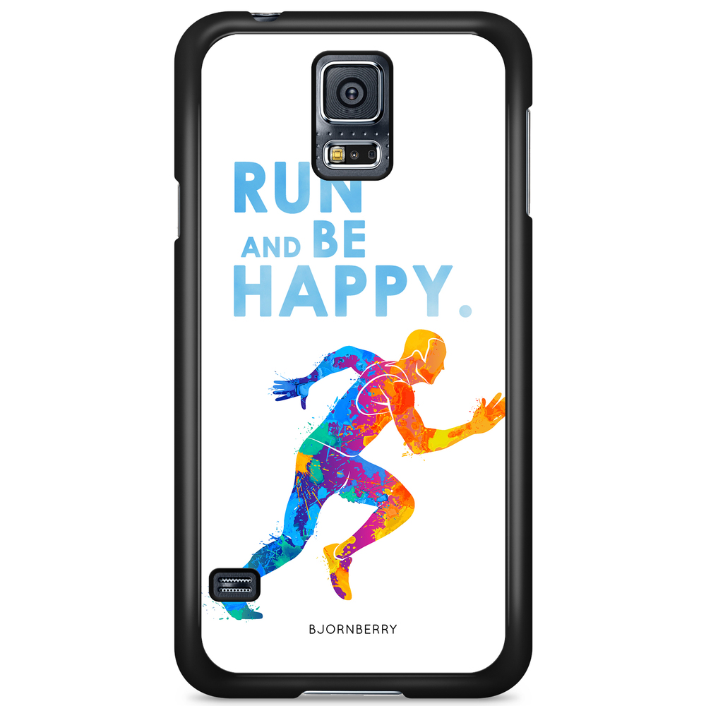 Samsung Galaxy S5/S5 NEO Case - Run and be happy