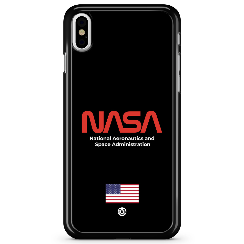 iPhone X / XS Case - NASA Worm Black