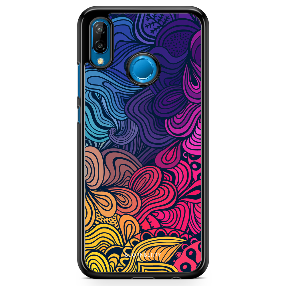 Huawei P20 Lite Case - Retro Flowers