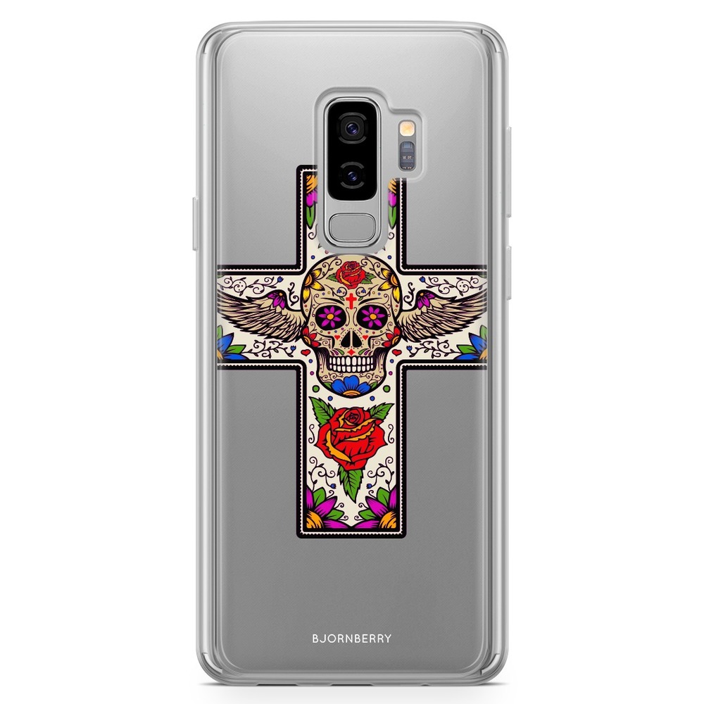 Samsung Galaxy S9 Plus Fashion Case - Skull Cross