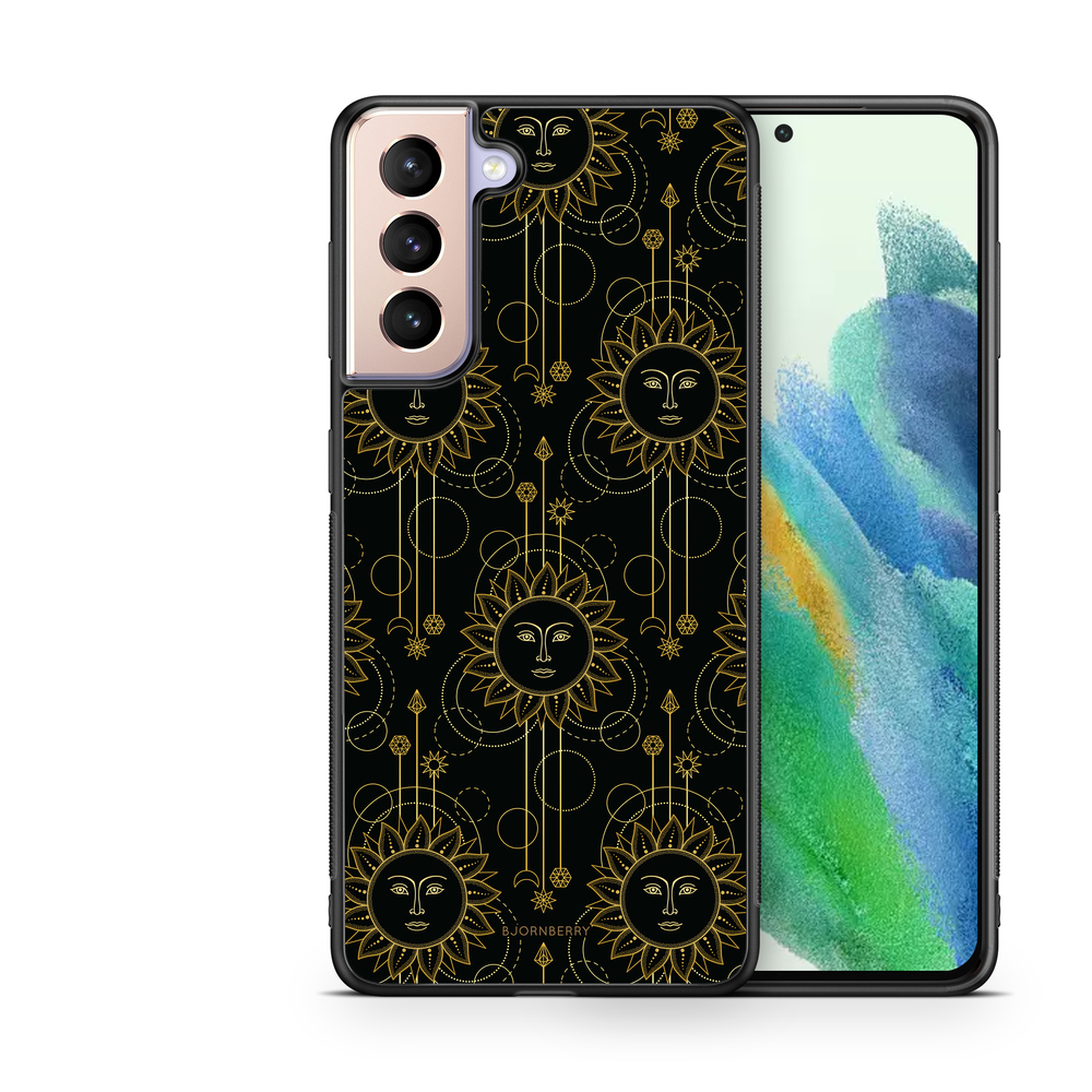 Samsung Galaxy S21 FE 5G Case - Gold Suns