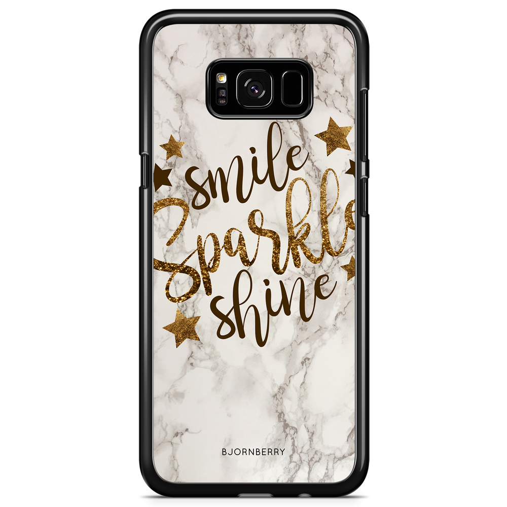 Samsung Galaxy S8 Plus Case - Smile,Sparkle,Shine