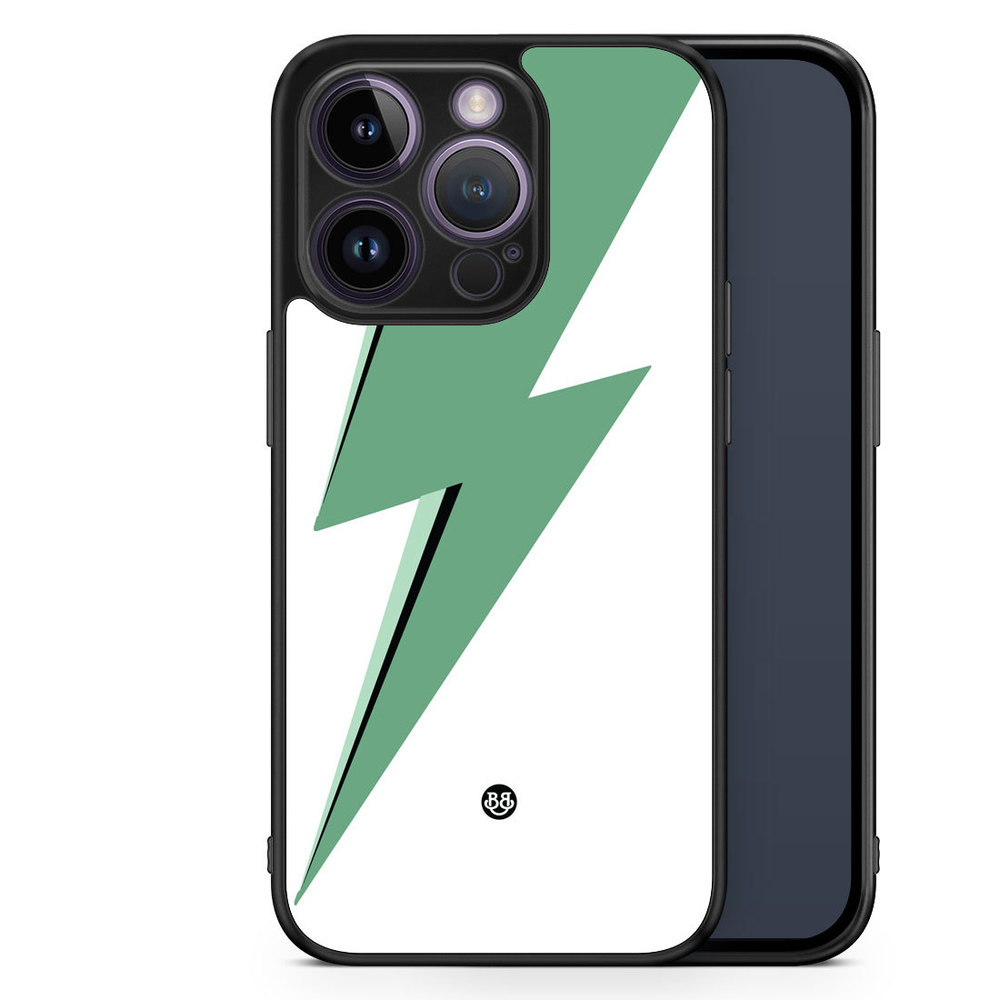 iPhone 14 Pro Case - Mint Green Bowie