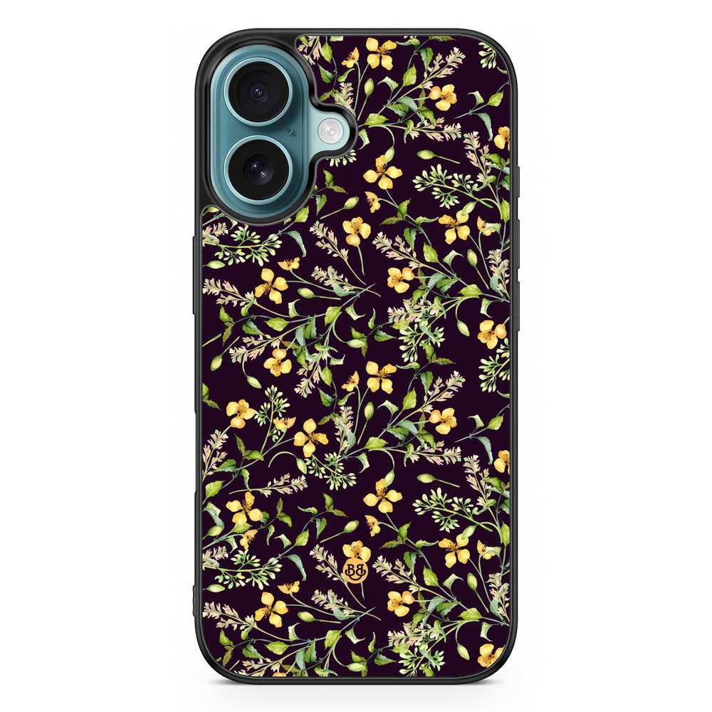 iPhone 16 Case - Frosted Flora