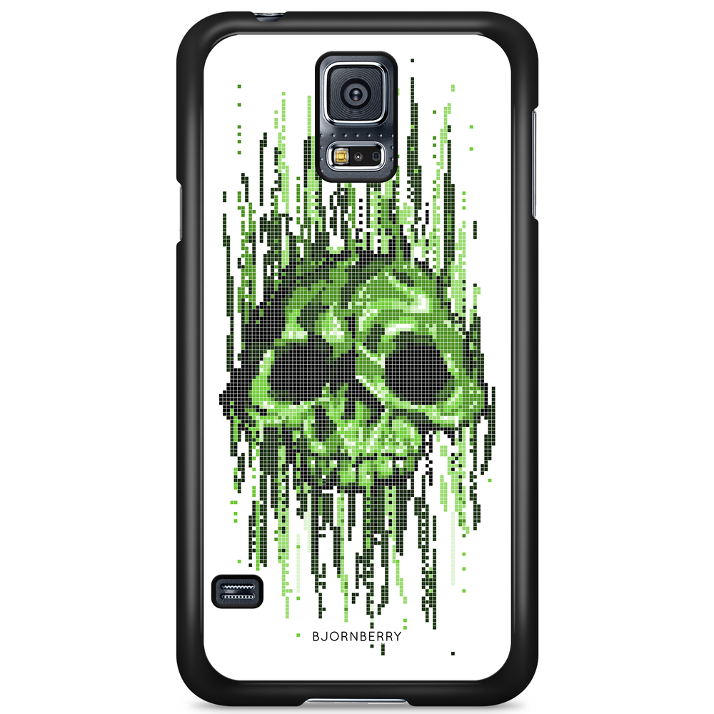 Samsung Galaxy S5/S5 NEO Case - Data Virus Skull