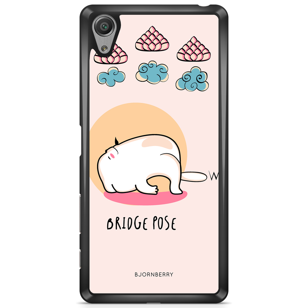 Sony Xperia L1 Case - Yoga Cat Bridge Pose