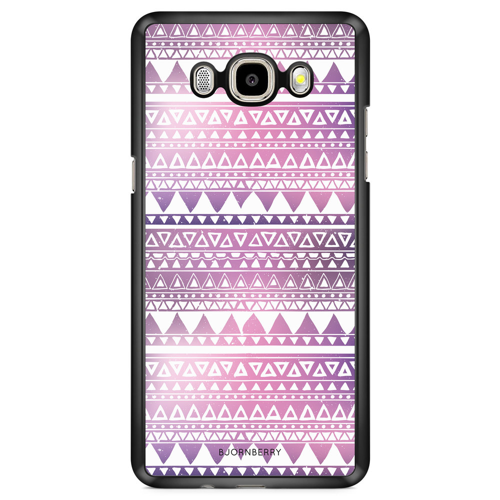 Samsung Galaxy J7 (2016) Case - Purple Aztec