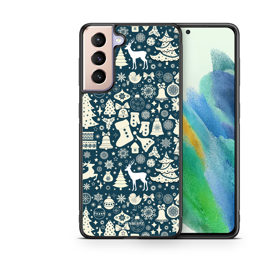 Samsung Galaxy S21 FE 5G Case - Reindeers & Spruces