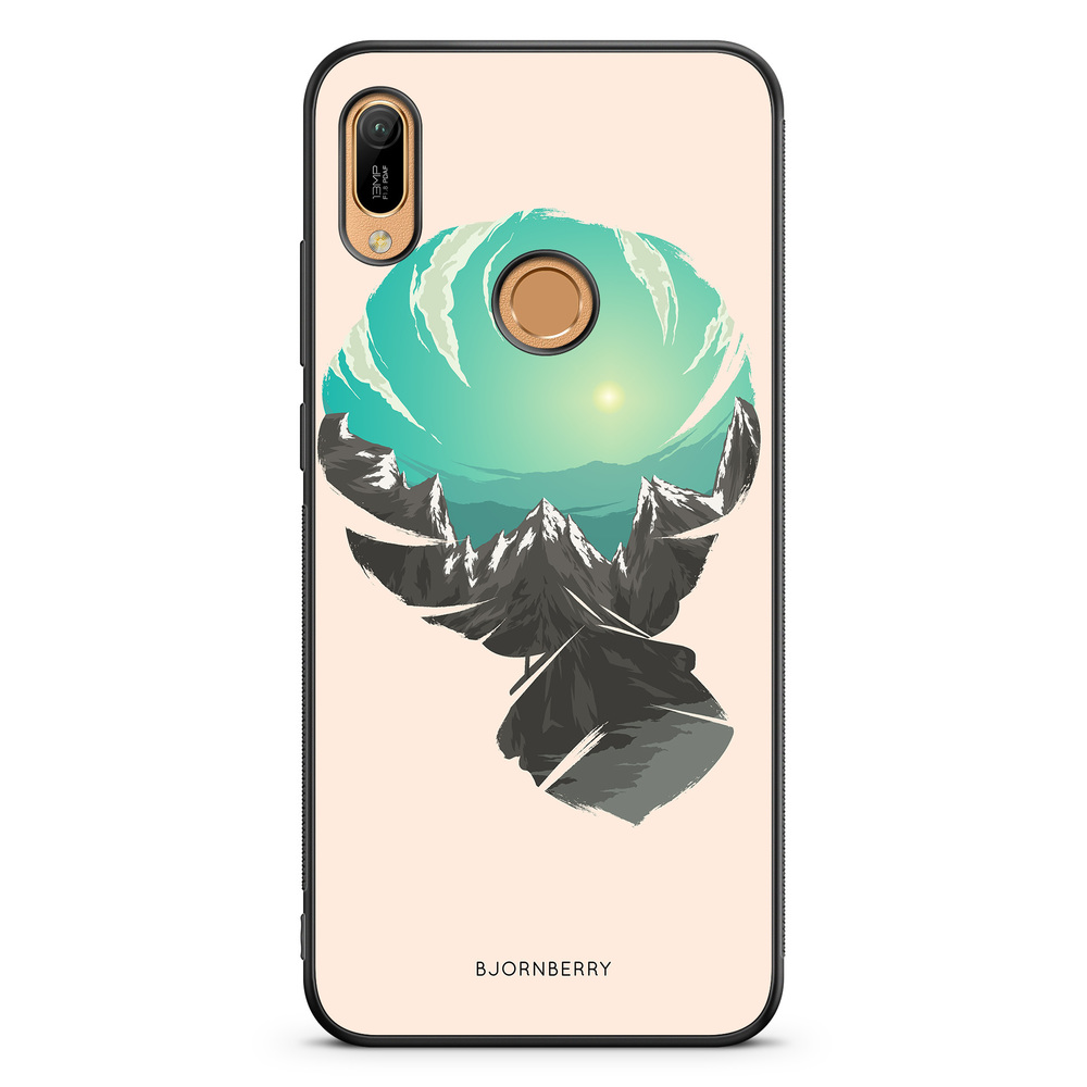 Huawei Y6 2019 Case - Baloon Mountain