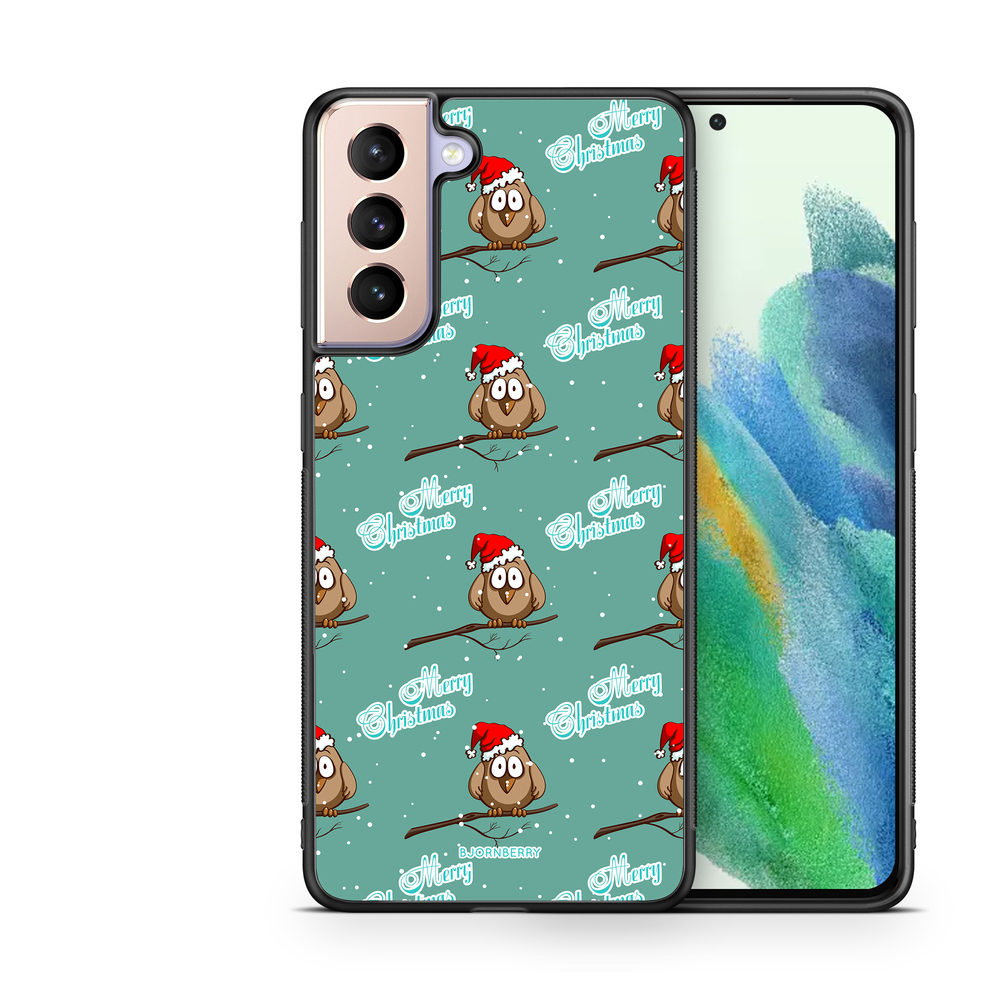 Samsung Galaxy S21 FE 5G Case - Xmas Sparrows