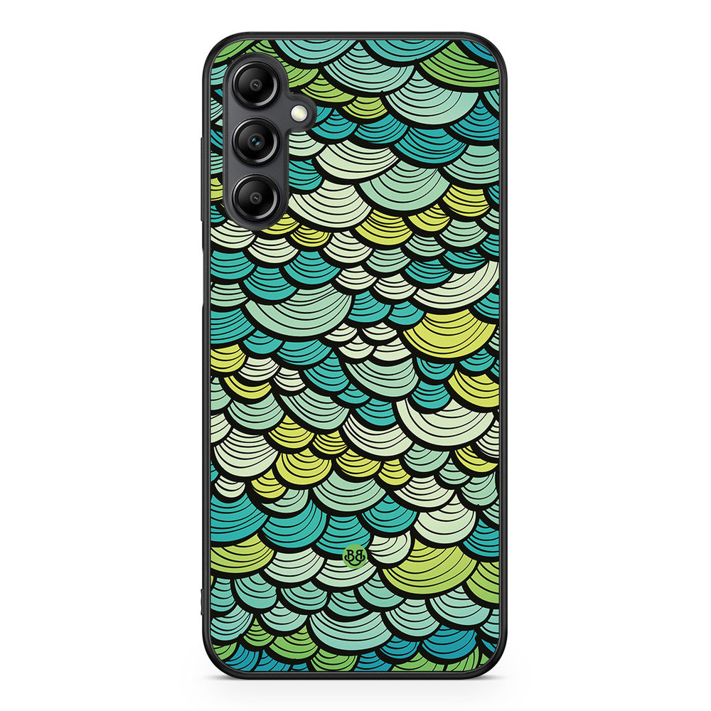 Samsung Galaxy A14 4G/5G Case - Green Mermaid Scales