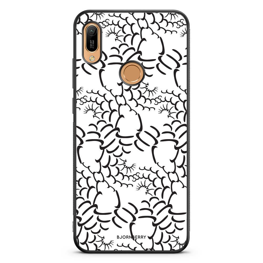 Huawei Y6 2019 Case - Twirl Pattern
