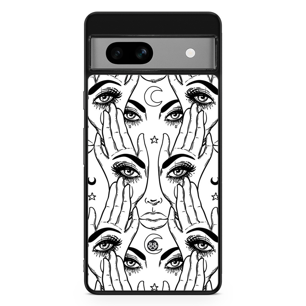 Google Pixel 7a Case - Eyes & Hands