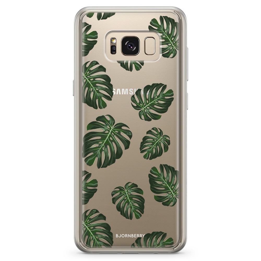 Samsung Galaxy S8 Plus Fashion Case - Monstera