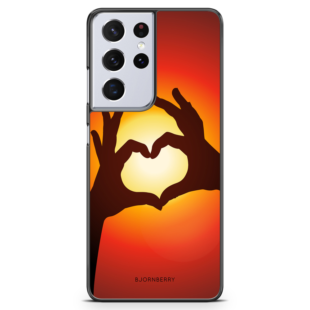 Samsung Galaxy S21 Ultra Case - Hands Heart
