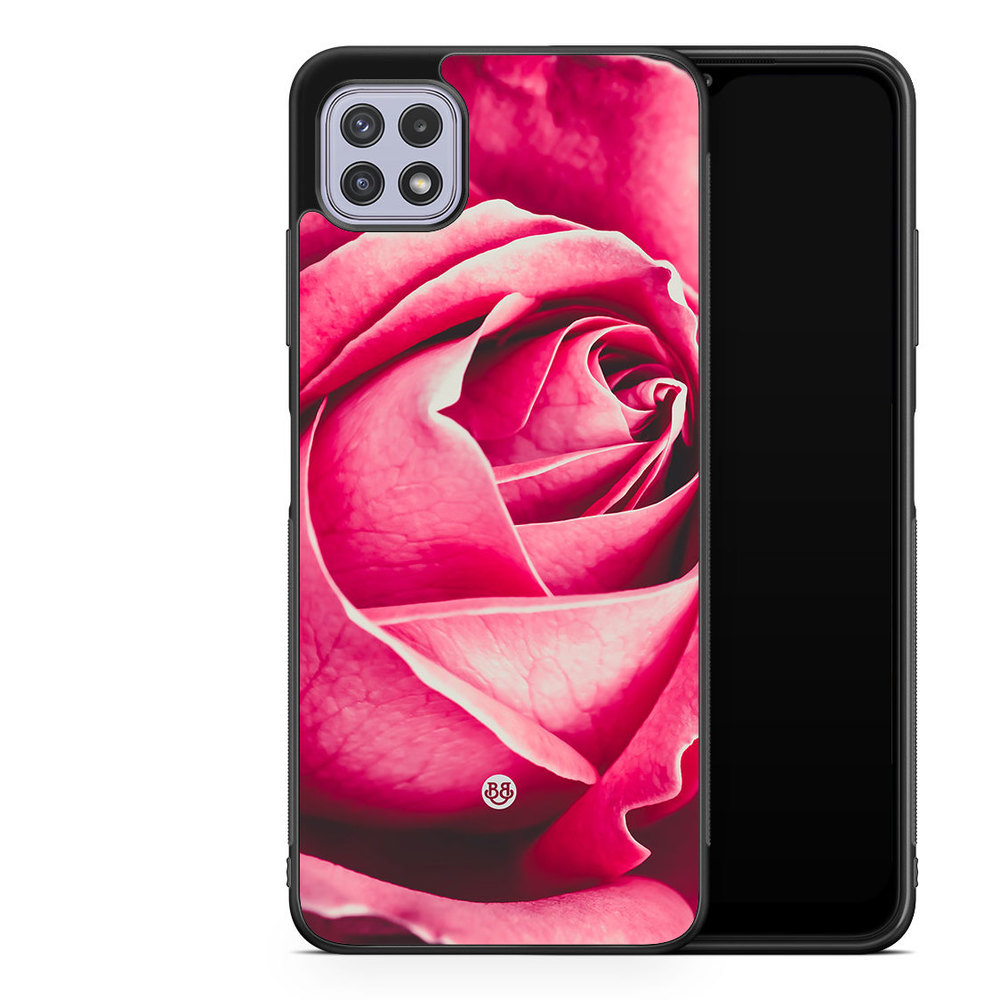 Samsung Galaxy A22 4G Case - Pink Rose