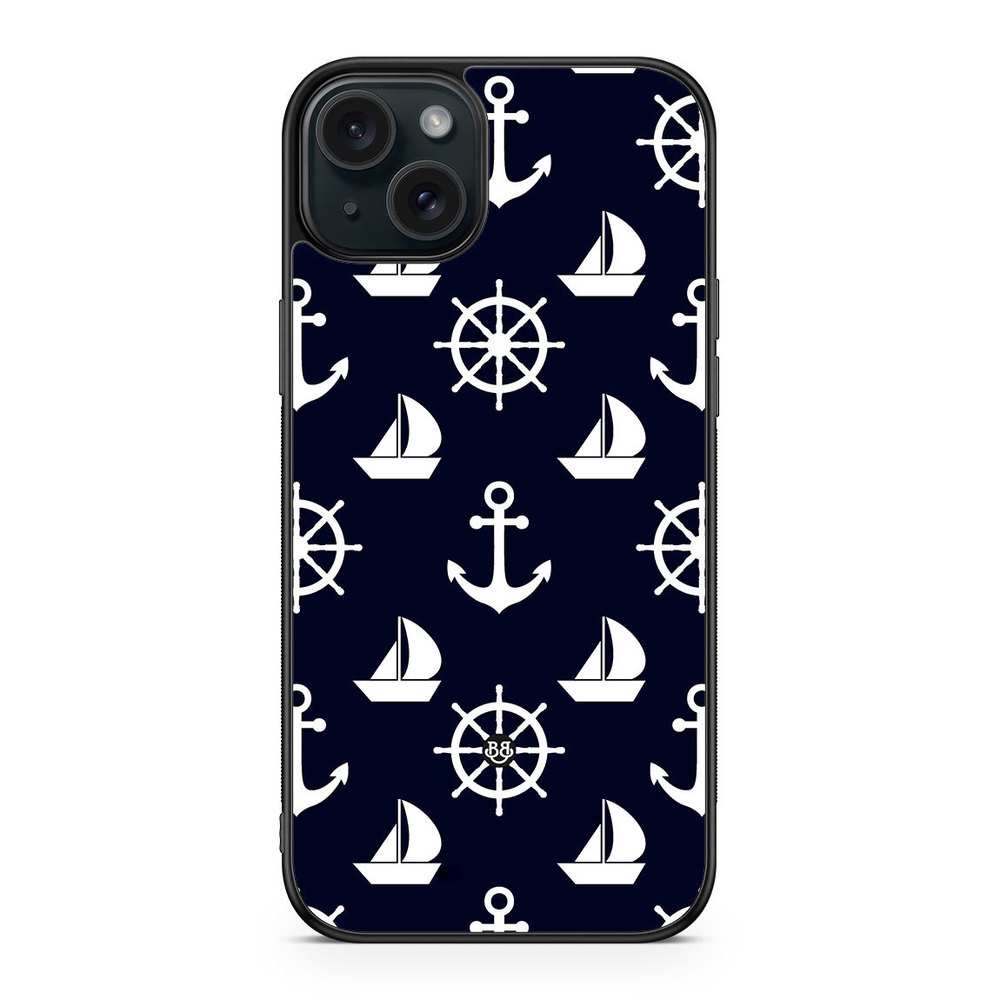 iPhone 15 Plus Case - Sailing pattern