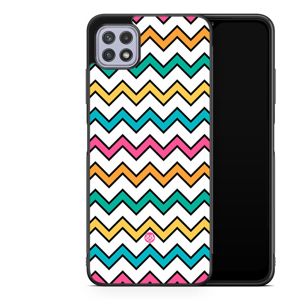 Samsung Galaxy A22 4G Case - Chevron Pattern