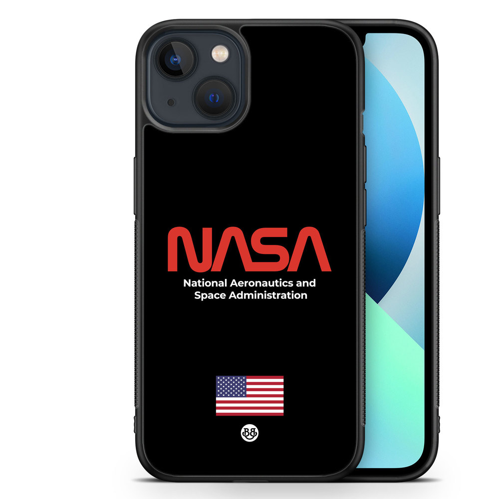 iPhone 13 Mini Case - NASA Worm Black