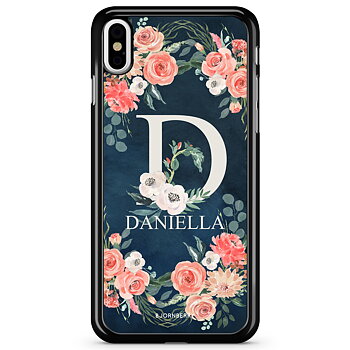 iPhone X / XS Skal Custom - Monogram Namn