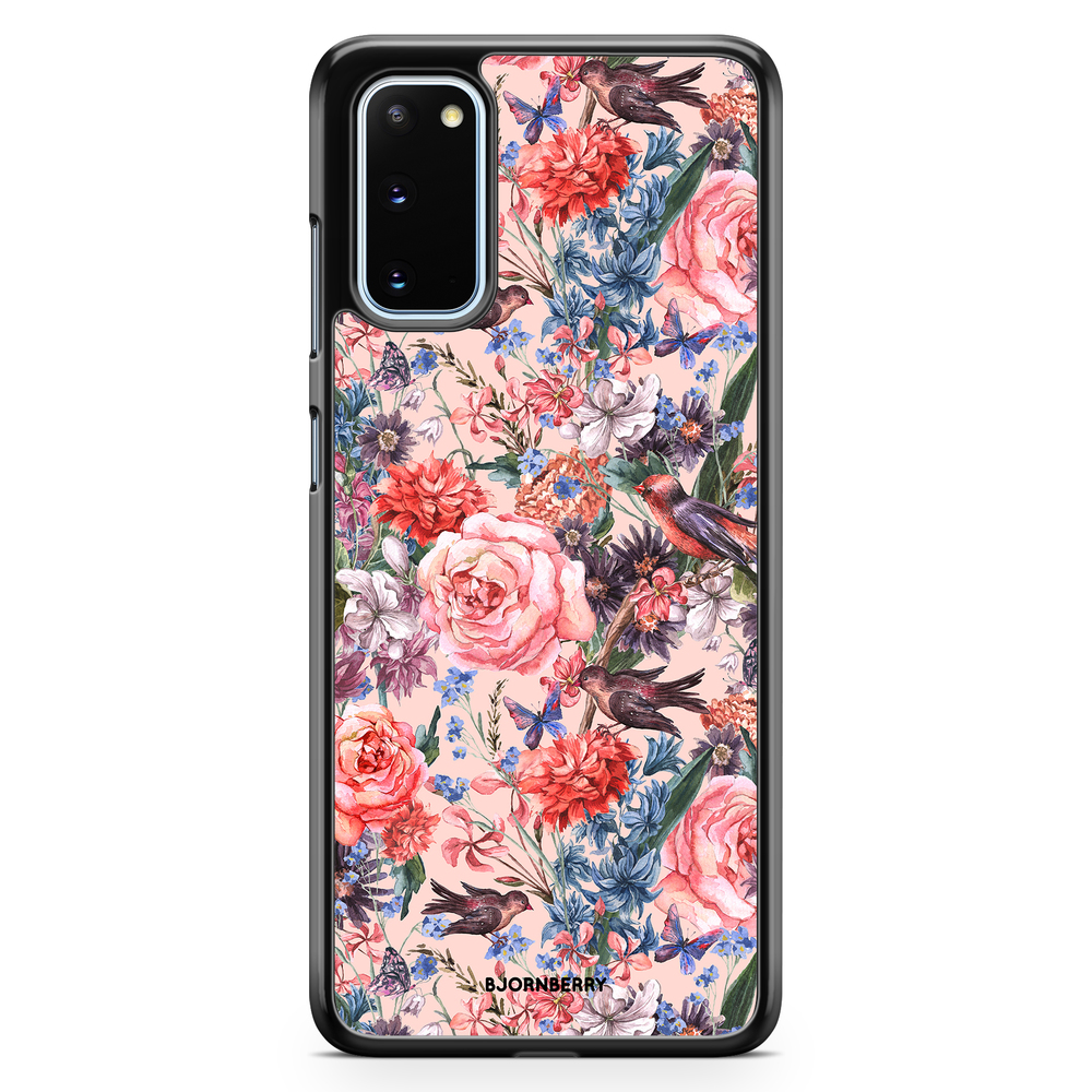Samsung Galaxy S20 Case - Birds & Flowers
