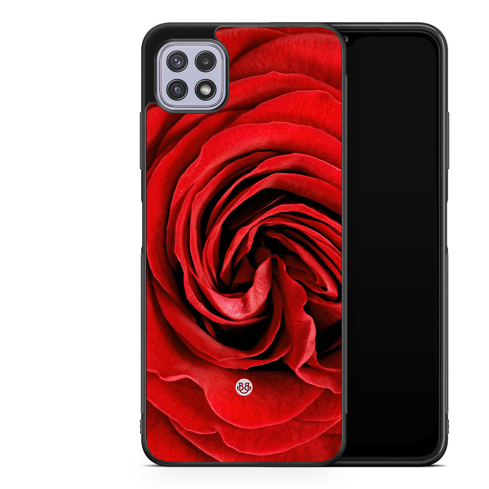 Samsung Galaxy A22 4G Case - Red Rose