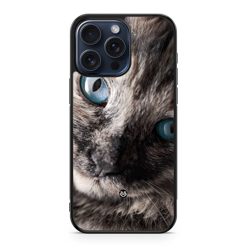 iPhone 15 Pro Max Case - Cat Blue Eyes