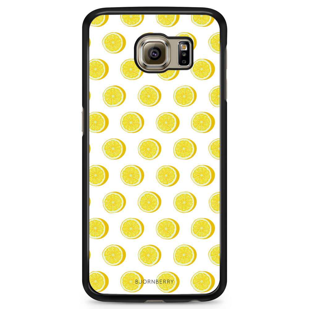 Samsung Galaxy S6 Edge Case - Lemon Pattern