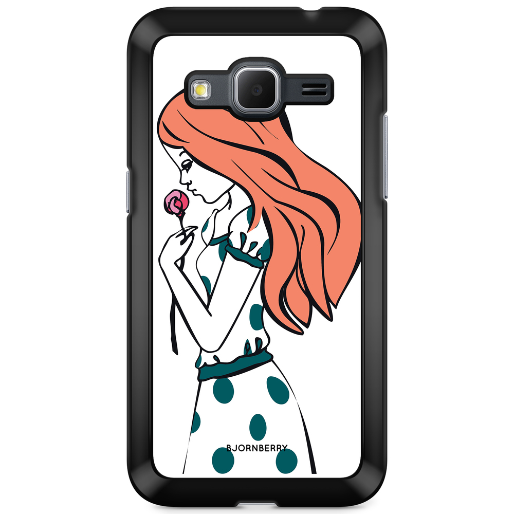 Samsung Galaxy Core Prime Case - Girl Rose