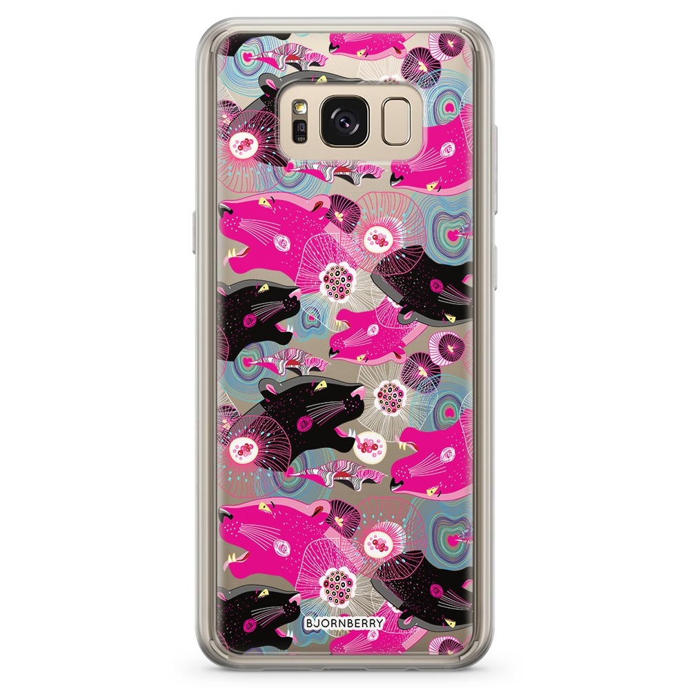 Samsung Galaxy S8 Plus Fashion Case - Panther Pattern