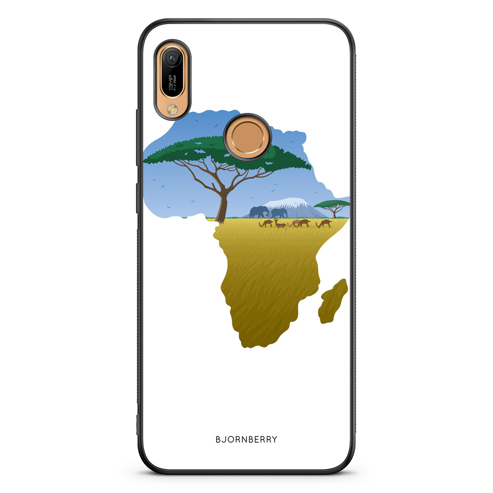 Huawei Y6 2019 Case - Africa White