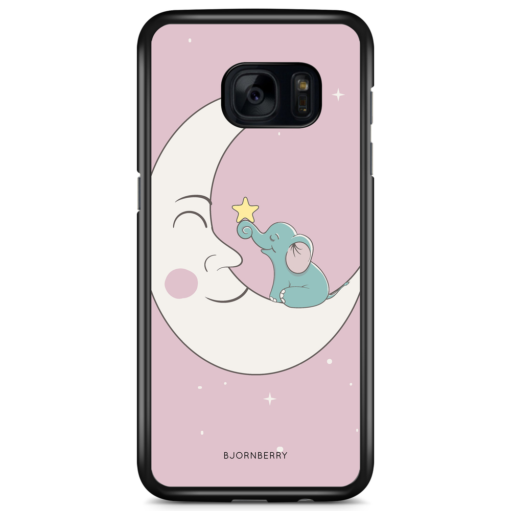 Samsung Galaxy S7 Case - Elephant Moon
