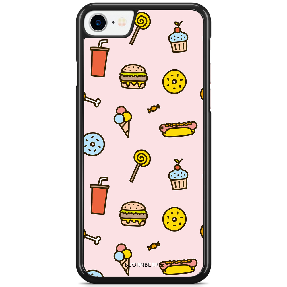 iPhone 8 / iPhone SE (2022/2020) Case - Junk Food Pattern
