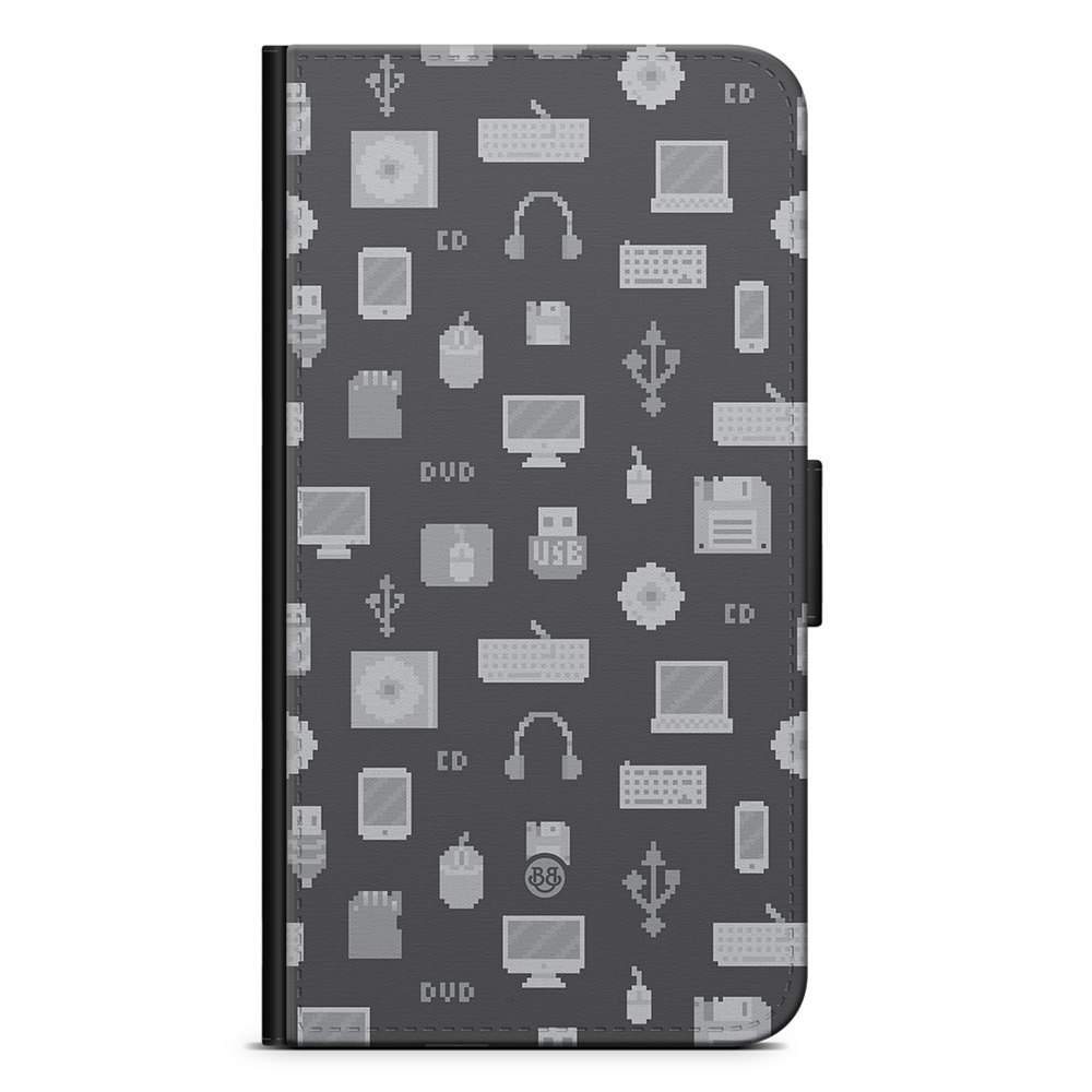 Motorola Moto E40 Wallet Case - Pixel Art