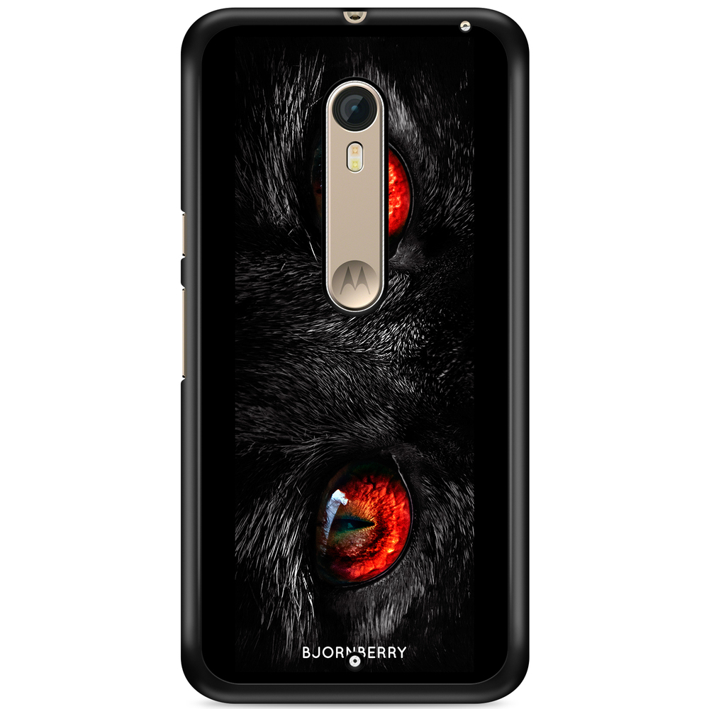 Moto X Style Case - Red Cat Eyes