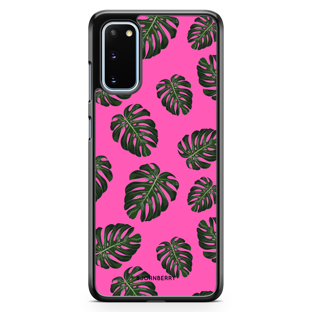 Samsung Galaxy S20 FE Case - Monstera Pink