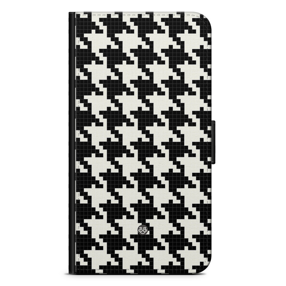 Motorola Moto E40 Wallet Case - Houndstooth