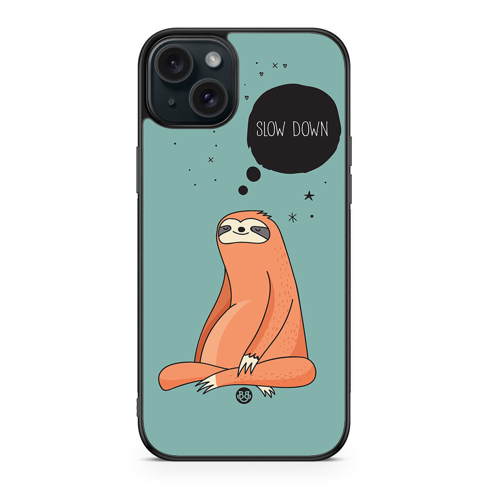 iPhone 15 Plus Case - Slow down Sloth