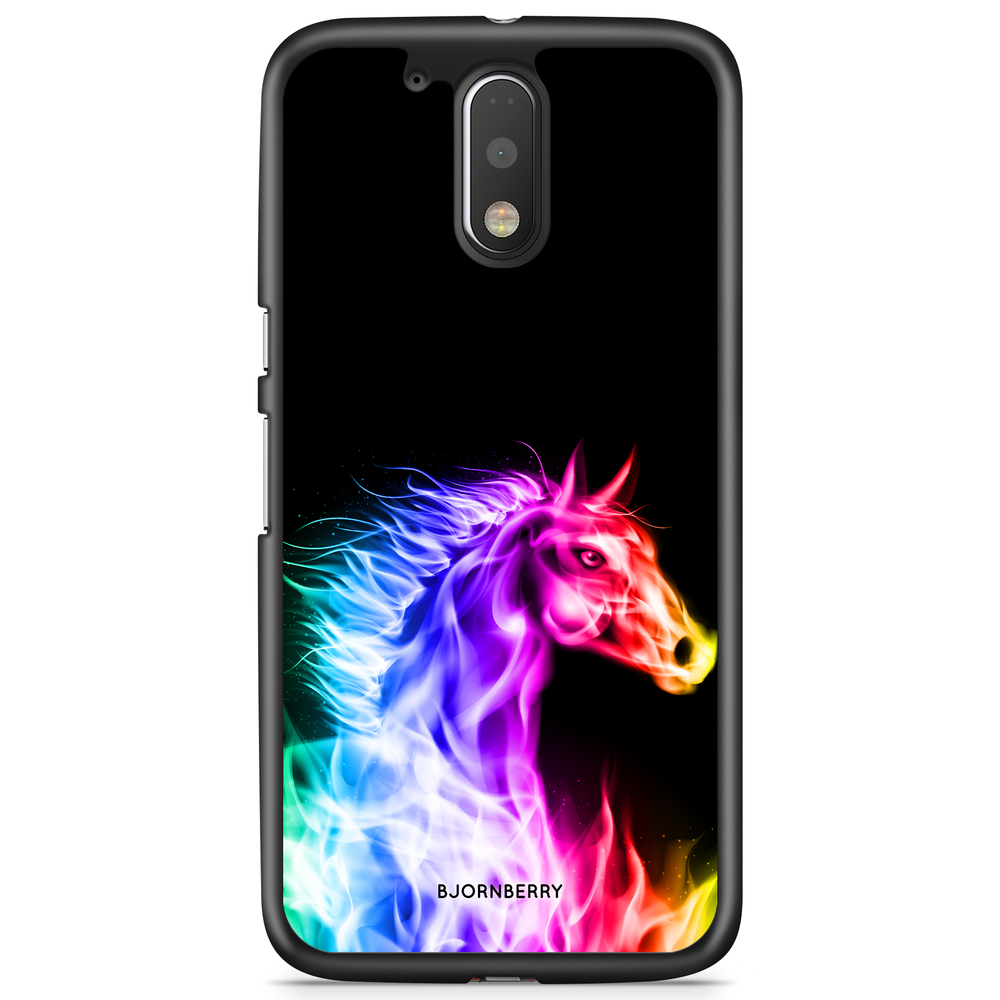 Moto G4/G4 Plus Case - Flames Horse